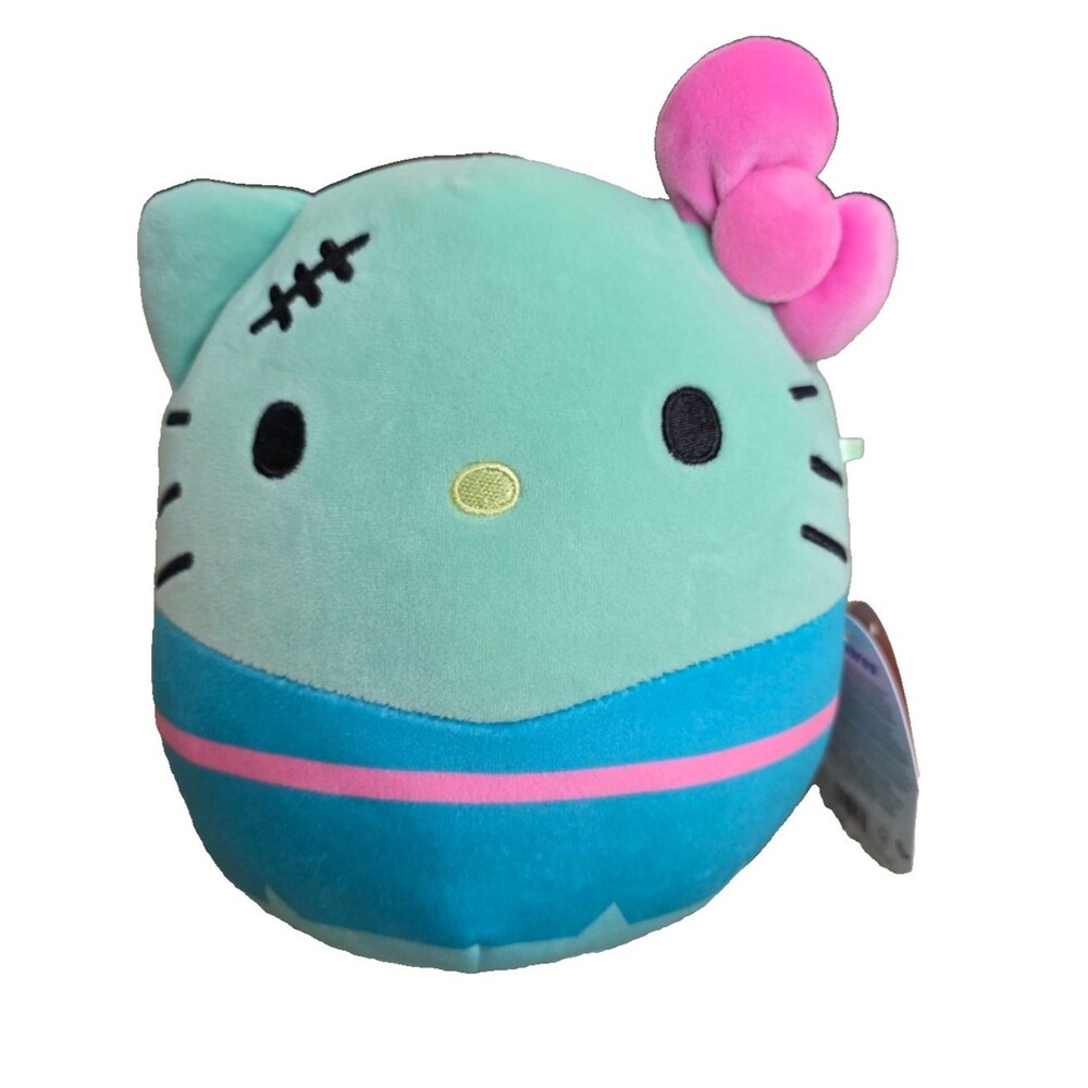 Hello Kitty & Friends 8" Frankenstein Squishmallow Halloween Plush Toy NWT
